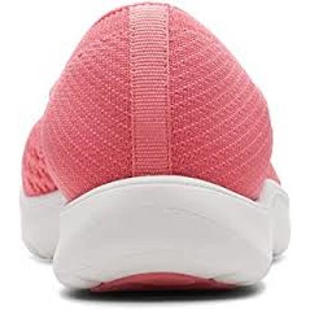 Clarks Cloudsteppers Adella Moon WOMENS Knit Slip-Ons SHOES-SNEAKERS coral - Picture 5 of 8